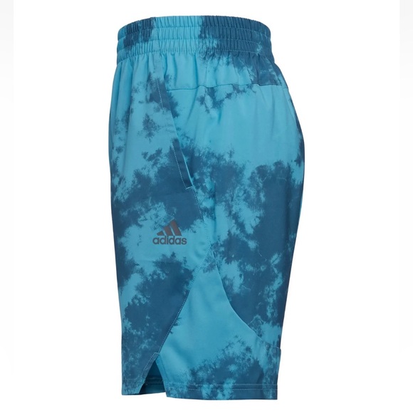 Boys Adidas Axis Tie Dye Shorts - Picture 2 of 8